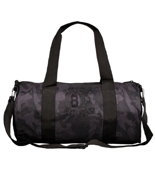 Sporttasche: SUPPORT 81%er | Camouflage Dark - Schwarz